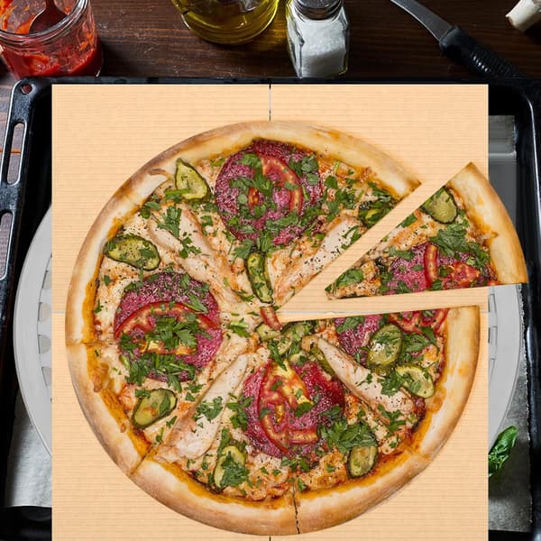100 st pizzapappersmattor pizzakartongfoder 12x12 tum korrugerat papper engångsbruk mångsidig användning