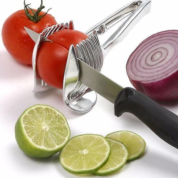 Håndholdt Kartoffelskærer i Rustfrit Stål - Tomatskærer