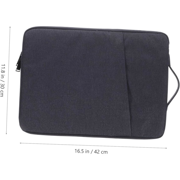 Laptopväska i polyester Tablet Fodral Sleeve Tum Laptop Bärväska Affärsrese Ryggsäck