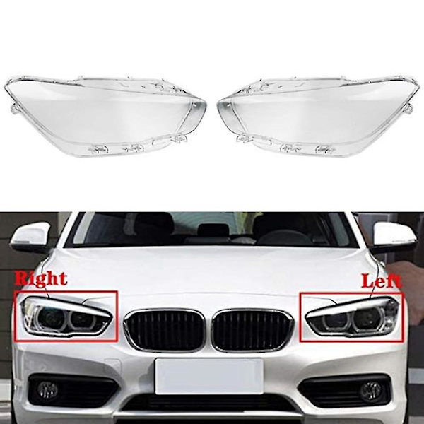 Venstre Frontlykt Glass Lampe Skjerm Lykt Skall Linse Lampe Deksel Linse For- 1 Serie F20 116i 118i