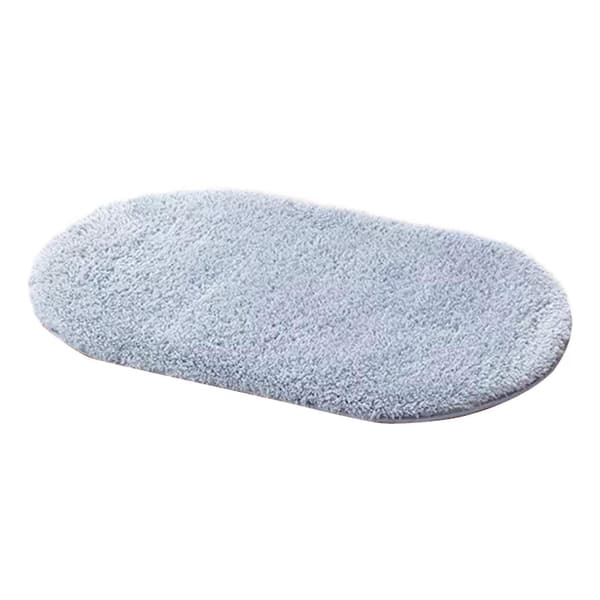 Lammullsmatta Oval Absorberande Sovrum Badrum Sängbord Filt