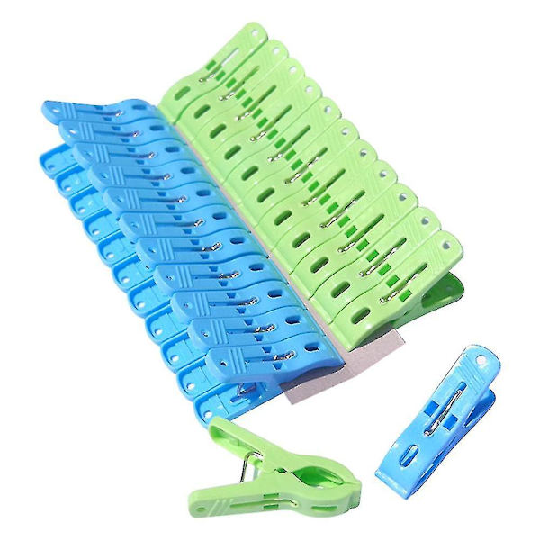 Klesklype Sterk Vindtett Tøy Klesklype Plast Klesklype (24stk)