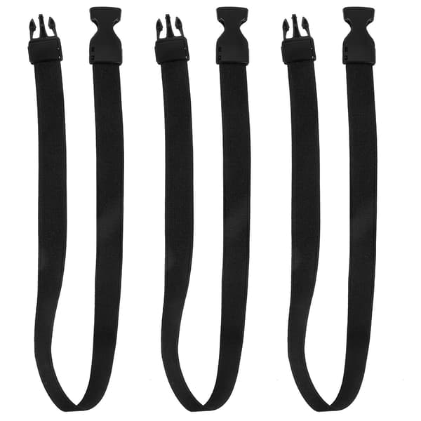 3st Sopsäcksband Soptunna Fixeringsring Justerbar Elastisk Sopsäcksfixeringscirkel Plastband Lämplig