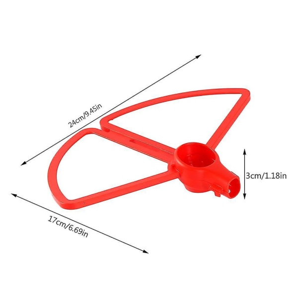 Röda 6-pack Yuneec Typhoon H480 Propeller Skydd Snabbkoppling