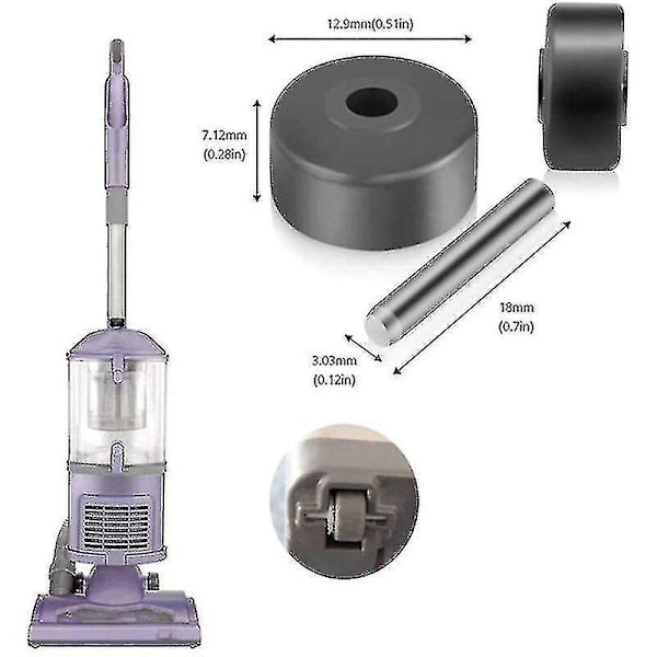 Shark Vacuum Cleaner Nv350 Nv501 Ground Wheels Fyndiq