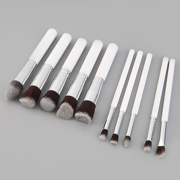 10 Stykke Makeupbørste Sæt Professionelle Kosmetikværktøjer