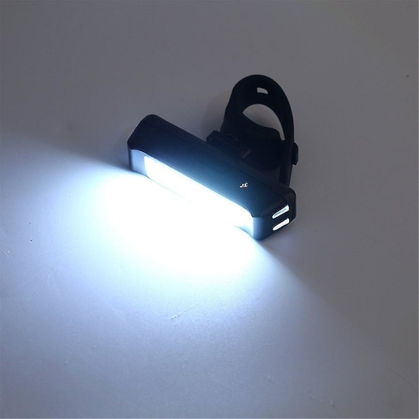 100lm LED USB oppladbart hodelykt Sykkel Bike Tail Safety