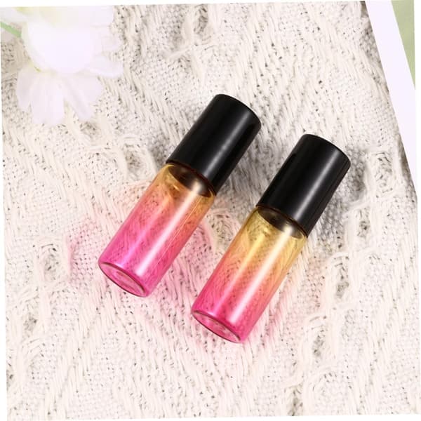 10 st glasrullflaskor Gradient Roller Oils Bärbara för hemresor