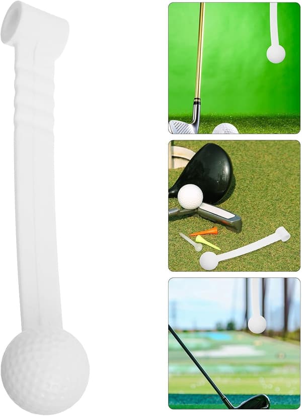 Golfsving træningsstav med robust solid bold og forbindelse Letvægts golf træningshjælpemiddel