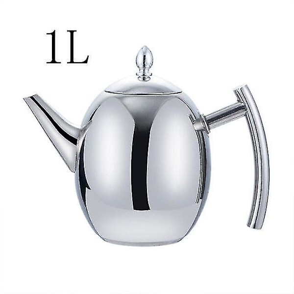 Tyk Rustfrit Stål Tekande Kaffe Pot Vandkedel Filter
