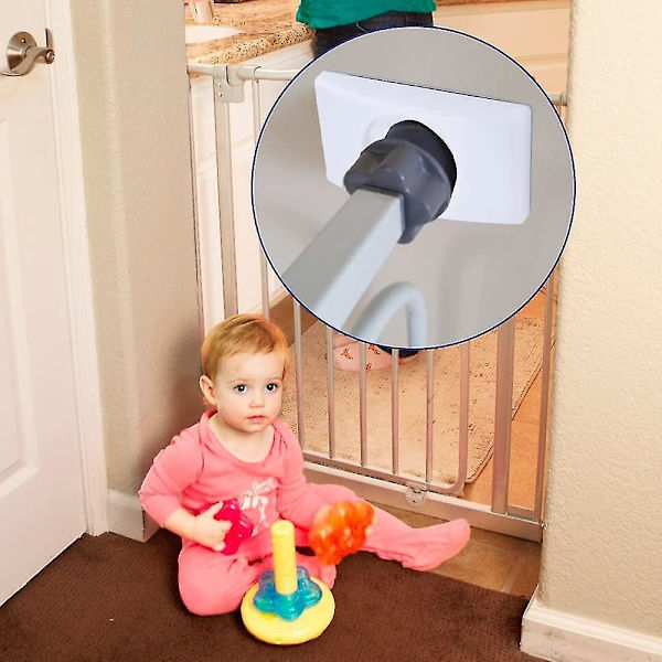 Stair Gate Wall Protector, Safety Stair Gates Extension Wall Saver Wall