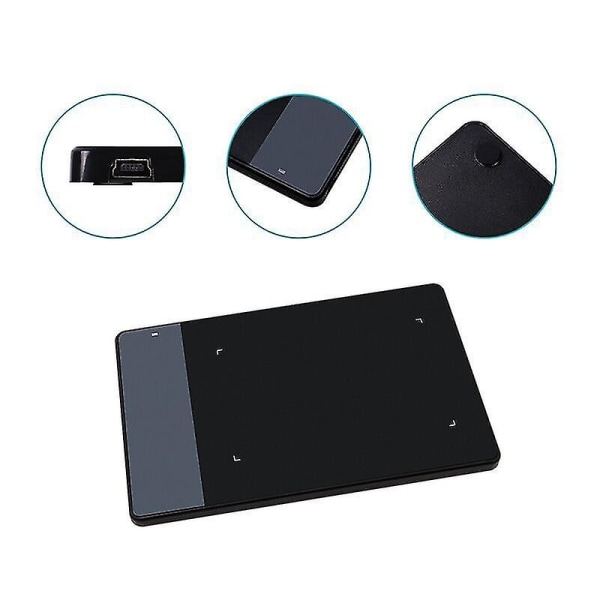 Huion 420 4 Tuuman Signature Pen Grafiikka Piirustus Tabletti