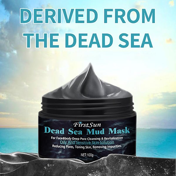 Firstsun Dødehavs Mud Maske 100ml Ansiktsrens