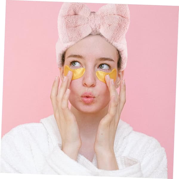 Sløjfe Makeup Pandebånd 2 Stk. Elastisk Ansigtshårbånd til Ansigtsvask Kvinder Sød Stil Spa Hudpleje Tilbehør