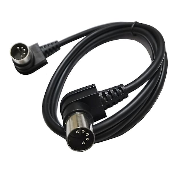 1m 1,5m 3 meter 5-polet Midi Kabel Han-til-Han Kabelledning Din Stikkontakt 1m 1m