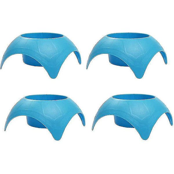 Strandsemestertillbehör Turtleback Sand Coaster Dryckshållare, 4-pack