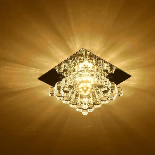 10cm Taklampe Led Geometriske Former Flush Mount
