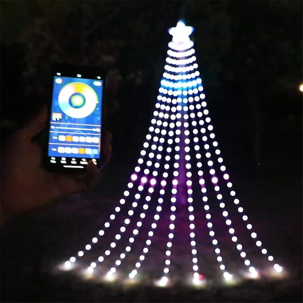 9x2,8m 324led Rgb Dreamcolor Huipputähti Valojuova