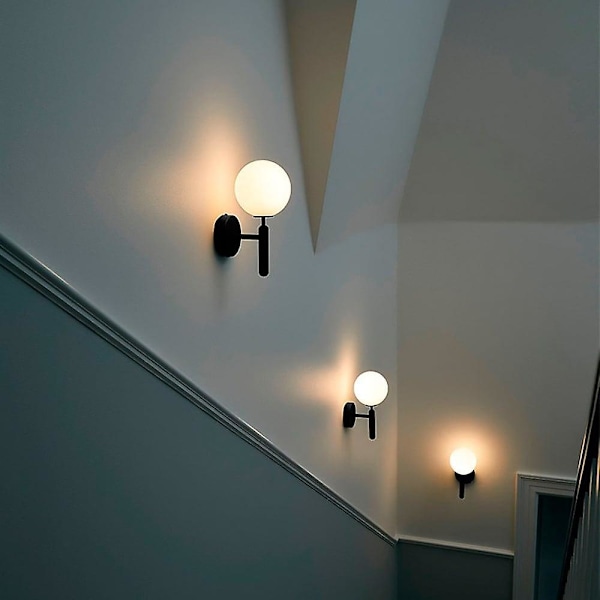 Nordiske Vegglamper Sconces Stue Soverom Aluminium