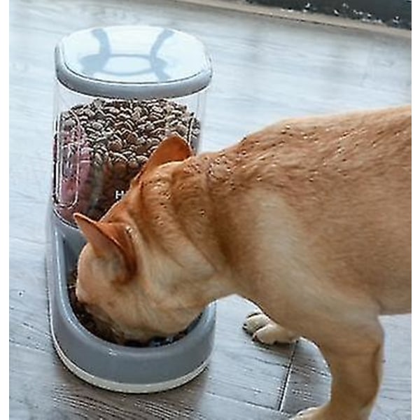 Matoppbevaring Kjæledyr Automatisk Mater Hund Katt Drikkeskål