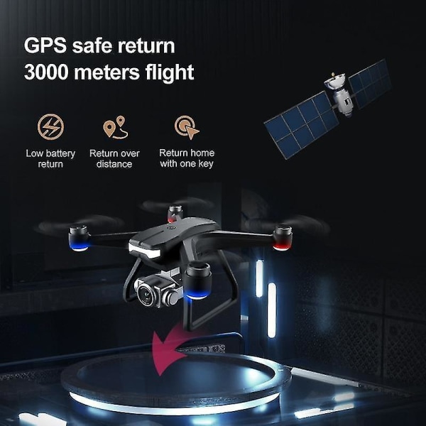 F11 Drone 4ch Rc Quadcopter Professional Dron 5g GPS Mini 6k HD Dual Camera Wifi |rc Quadcopter
