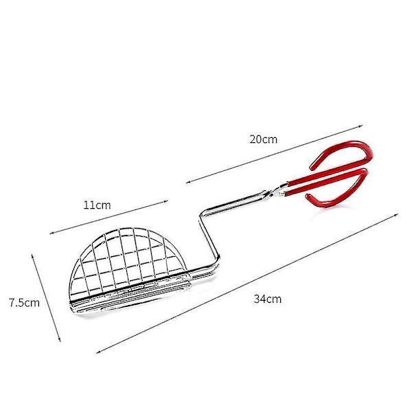 Norpro Taco Press Skallmaker Tortilla Fritertang