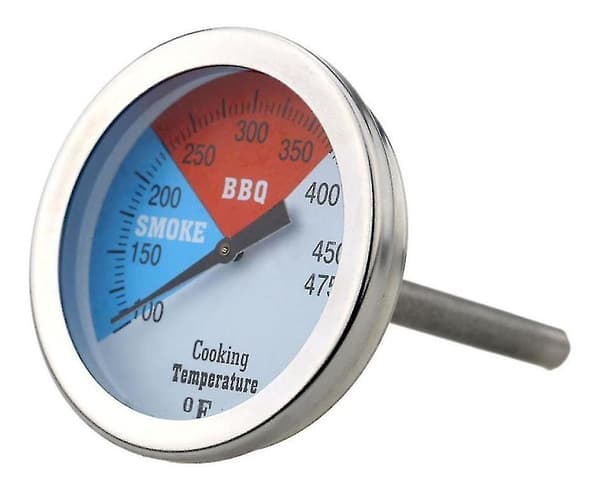 Ovn- og grilltermometer i rustfritt stål, grilltermometer, ovn- og grillmatlaging