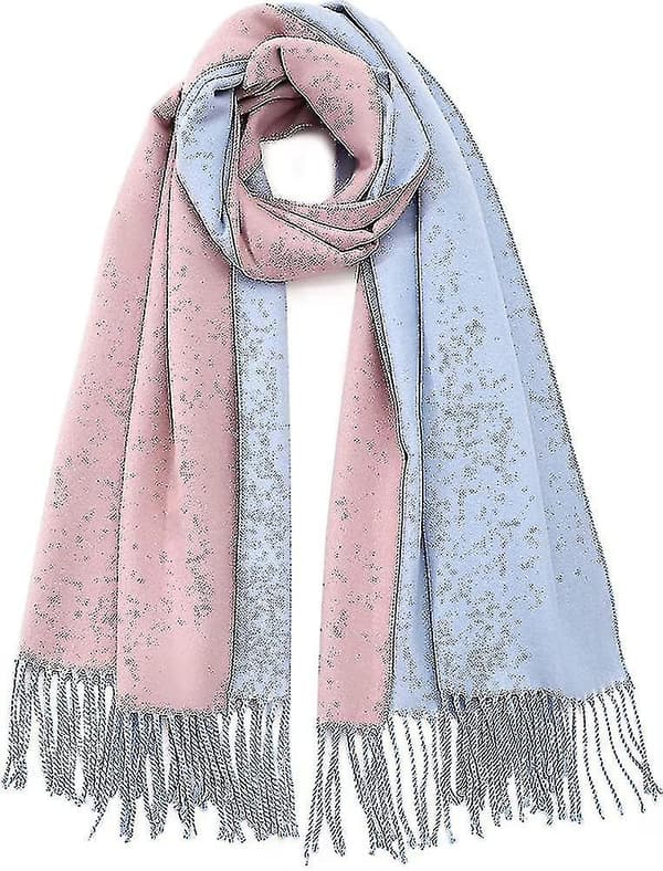 Dame Skjerf Kanskje Kashmir Wraps Blanketscarf Splicing Rutete Skjerf Høst Vinter