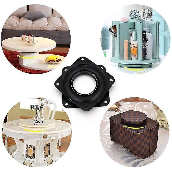 Lazy Susan Rotationsfäste Turntable Kullager 360 Grader