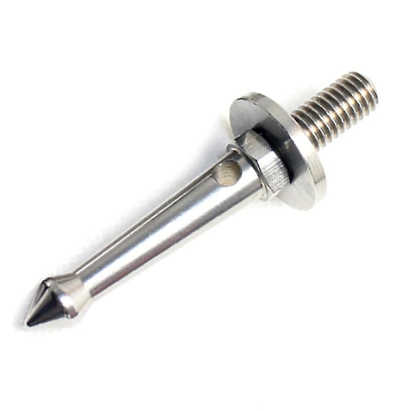 3 stk. Rustfrit Stål 3/8 Tommer Tripod Fodspidser Til Blødere Løst Terræn Spidser Til Gitzo/manfrotto/sir