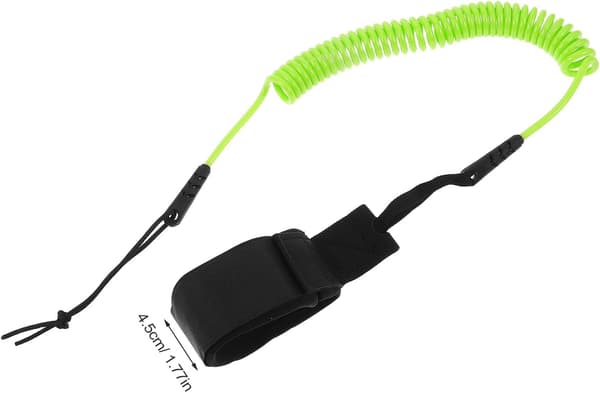 Padlebrett Leash Coiled Ben Ankel Håndledd Tau Stand Up Paddleboard Tilbehør