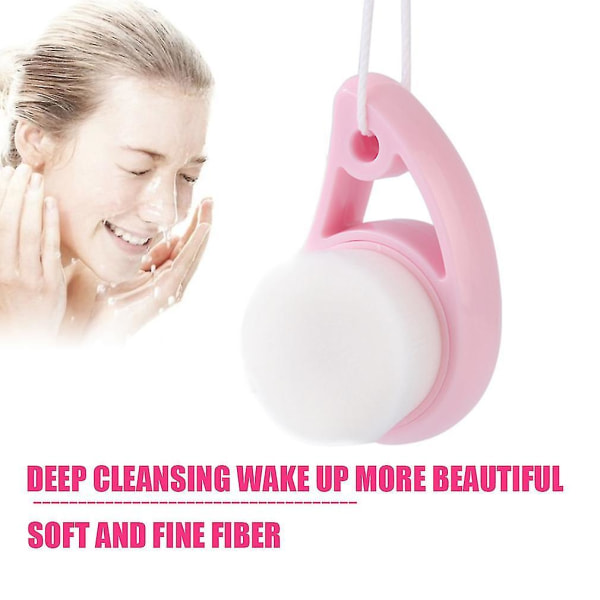 Myk ansiktsvask med dyp nesepore-rensebørste