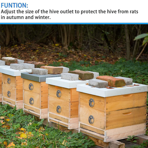 Bee Hive inngangsporter, Plastic Beehive inngangsskivedør
