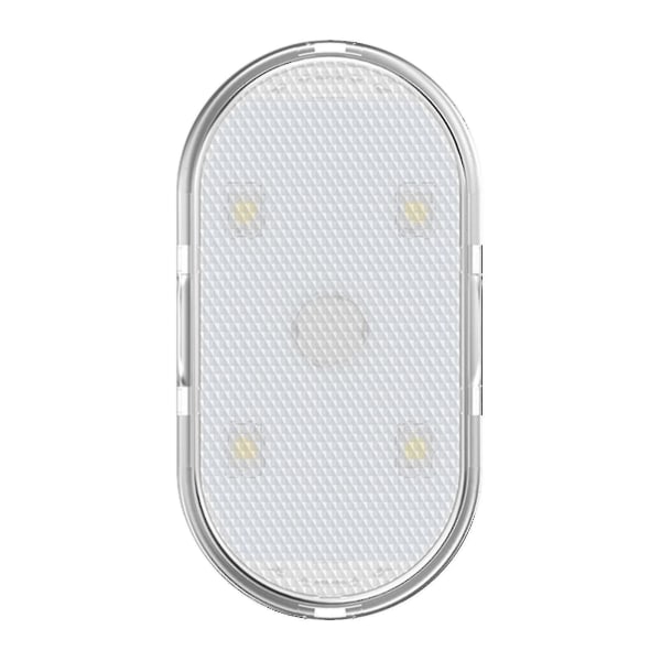 Indvendig LED-sensorlampe til bil - Berøringskontakt, Mini USB-opladning (farverig)