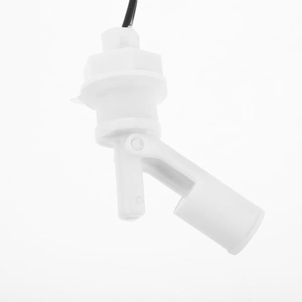 Flytesensor for akvarium Hvit ABS sidemontert flyteventil Stabil ytelse