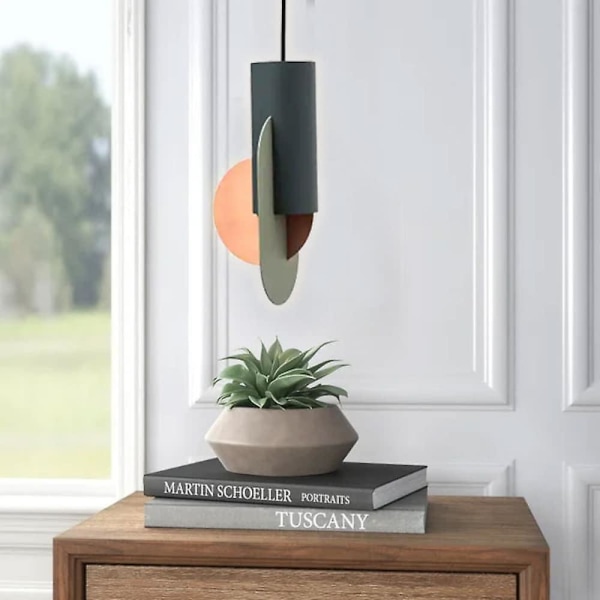 17,6 cm 1-ljus Modern Kreativ Hänglampa med Enkel Design