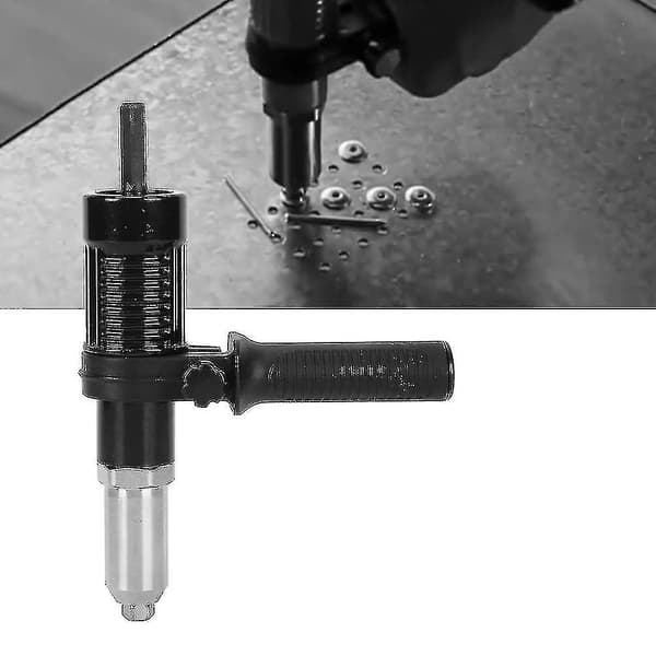 Rivet Pistol Adapter Elektrisk Nittpistol Trådløs Drill Mutter