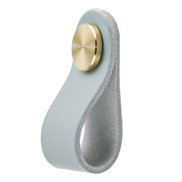 Skabsgreb til Garderobe, Små Skabsgreb, Knapper og Håndtag til Kommode, Skuffegreb Sky Blue
