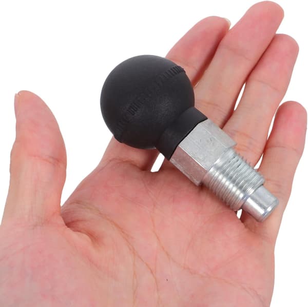 2 st kulhuvudfjäderdragstift för träningsutrustning, M16X15 mm kolvlåsande stift