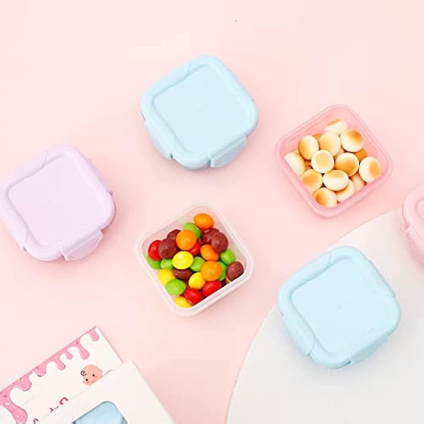 Frysbox med lock, lunchbox, snacksburk, matbehållare, återanvändbar
