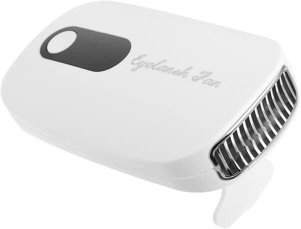 USB Genopladelig Øjenvippeforlænger Ventilator Blæser Tørrer Bærbar Køleværktøj