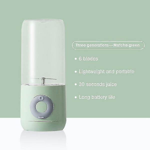 Handhållen Blender Bärbar Juicer Elektrisk Matberedare