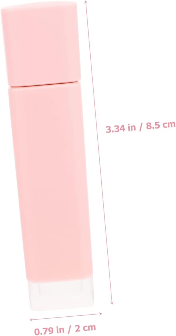 8 stk. tomme læbestiftrør Lipglossrør Læbestiftbeholder Lipglossflaske Læbepomade