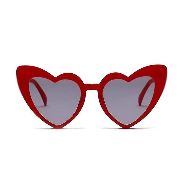 Solbriller Hjerte Solbriller Dame Cat Eye Solbriller Retro Love Hjerteformede briller