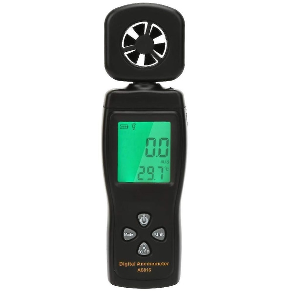 Anemometer Air Flow Tester, Mini Digital Anemometer 0,3-30m/s