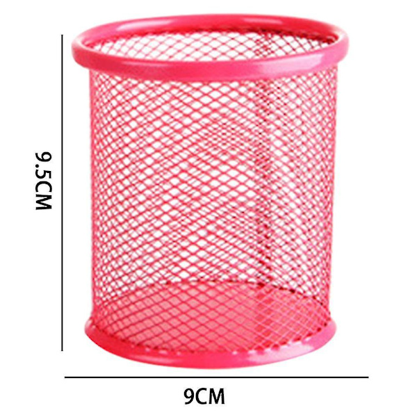 4 stk. Penneholder Mesh Blyantsholder Holdbar Metal Blyantsholder
