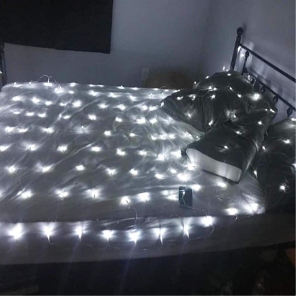 3m2m LED-lysnett for dekorasjon, bryllup og hage