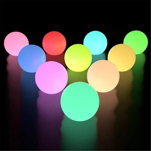 Udendørs Flydende Pool Lys LED Oppustelig Bold RGB Farve
