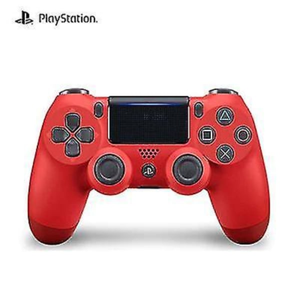 PS4-kontroller trådløs Bluetooth-spilljoystick rød