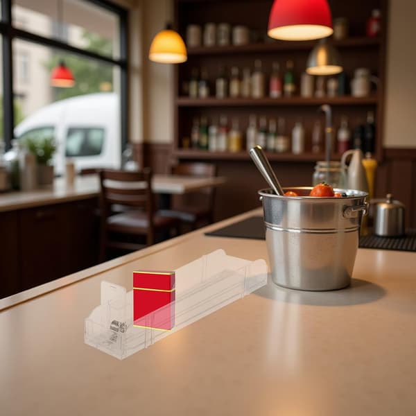 5 stk. automatisk cigaretdisplaystativ Røgskubber Organizer